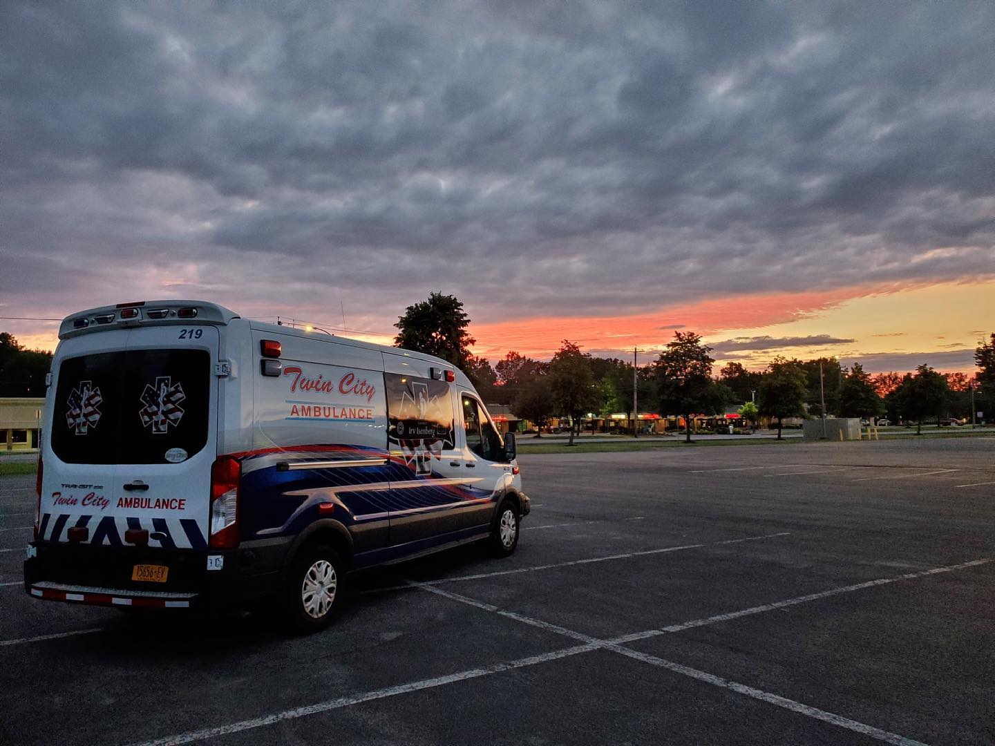 Ambulance Sunset
